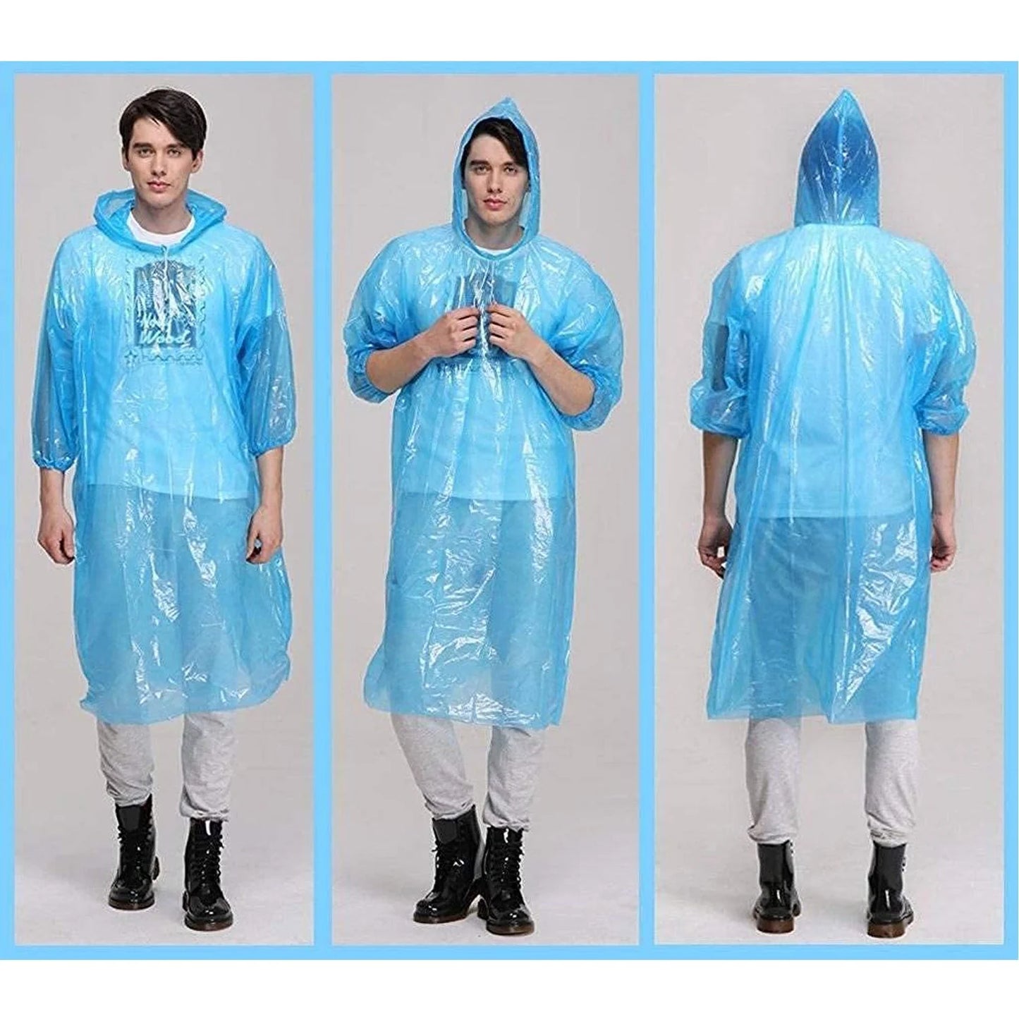 Rain Card - Rain? Flip. Wear. Go.